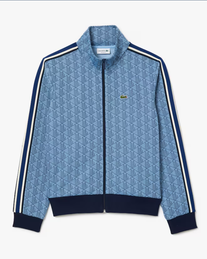Lacoste Veste de survêtement zippée Paris jacquard