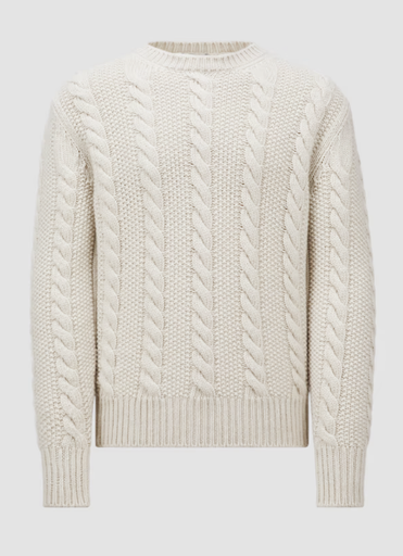 PULL EN LAINE ET CACHEMIRE Moncler