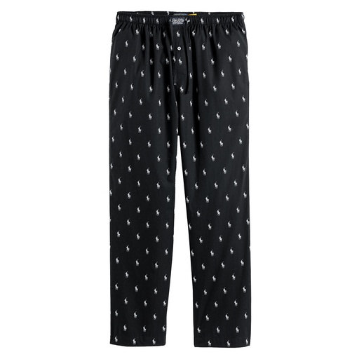 Pantalon Jogging All Over Player Noir Ralph Lauren